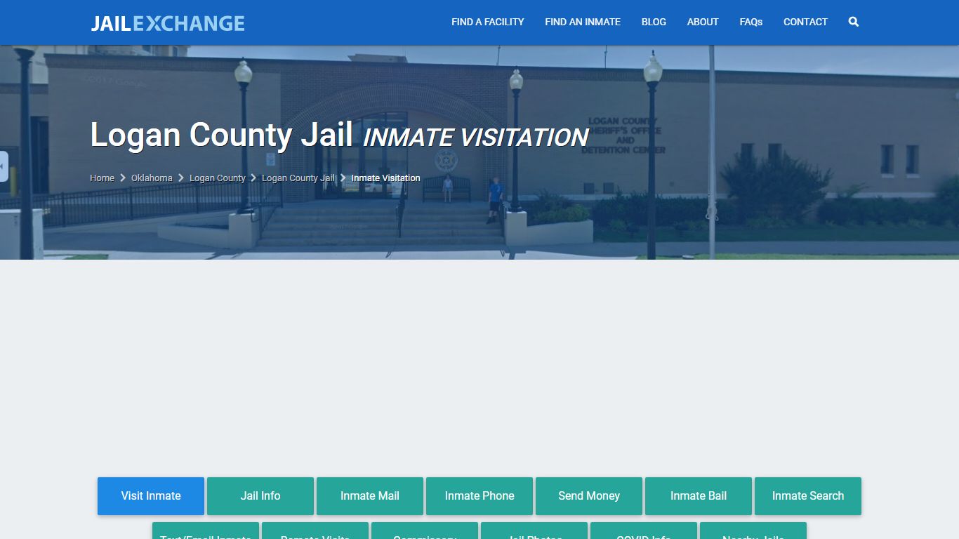 Logan County Jail Inmate Visitation, Hours & Schedule ...